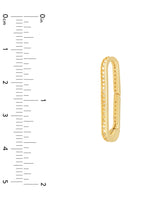 Load image into Gallery viewer, 14k Yellow Gold Diamond Push Clasp Lock Connector Pendant Charm Hanger Bail Enhancer
