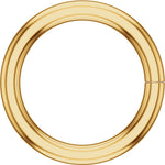 Cargar imagen en el visor de la galería, 14k 10k Yellow White Gold Round Jump Ring 4mm Inside Diameter Gauge 18 20 22
