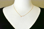 Carregar imagem no visualizador da galeria, 14k Gold 10k Gold Silver Hawaii State Heart Personalized City Necklace
