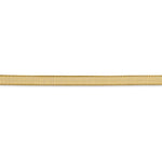 Carregar imagem no visualizador da galeria, 14k Yellow Gold 4mm Silky Herringbone Bracelet Necklace Anklet Choker Pendant Chain
