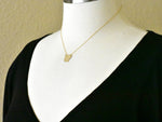 Charger l&#39;image dans la galerie, 14k Gold 10k Gold Silver Arkansas State Heart Personalized City Necklace
