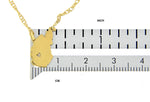 Load image into Gallery viewer, 14k Gold 10k Gold Silver West Virginia State Heart Personalized City Necklace
