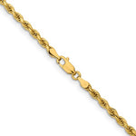 画像をギャラリービューアに読み込む, 14K Yellow Gold 3.25mm Diamond Cut Rope Bracelet Anklet Choker Necklace Pendant Chain
