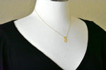 將圖片載入圖庫檢視器 14k Gold 10k Gold Silver New Jersey State Heart Personalized City Necklace

