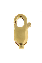 Load image into Gallery viewer, 14K Yellow Gold 14k White Gold 7mm x 2.75mm Lobster Clasp Jewelry Findings
