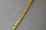 Carica l&#39;immagine nel visualizzatore di Gallery, 14k Yellow Gold 3mm Silky Herringbone Bracelet Anklet Choker Necklace Pendant Chain
