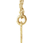 Carica l&#39;immagine nel visualizzatore di Gallery, 14k Gold 10k Gold Silver Pennsylvania State Heart Personalized City Necklace
