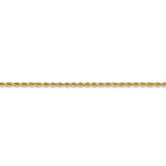 將圖片載入圖庫檢視器 14K Yellow Gold 1.75mm Diamond Cut Rope Bracelet Anklet Choker Necklace Pendant Chain

