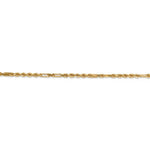 將圖片載入圖庫檢視器 14K Yellow Gold 2.5mm Diamond Cut Milano Rope Bracelet Anklet Choker Necklace Pendant Chain
