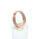 Lade das Bild in den Galerie-Viewer, 14k Rose Gold 4mm Classic Wedding Band Ring Half Round Light
