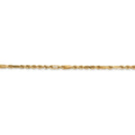 Załaduj obraz do przeglądarki galerii, 14K Yellow Gold 2.25mm Diamond Cut Milano Rope Bracelet Anklet Choker Necklace Pendant Chain
