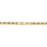 Charger l&#39;image dans la galerie, 14k Yellow Gold 4.5mm Diamond Cut Rope Bracelet Anklet Choker Necklace Pendant Chain

